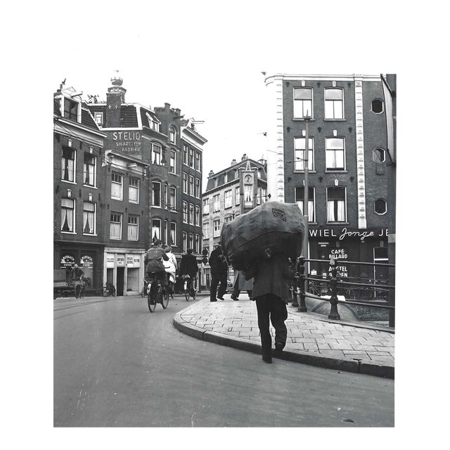 1950s Amsterdam Street Photograph For Sale
