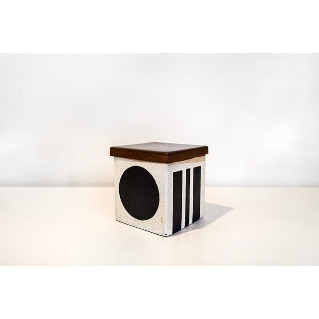 Enamelled copper box. Made in Italy 1970s