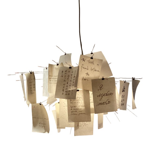 Zettel 5 Light from Ingo Maurer, 1990s For Sale