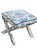 Antique White Pair Custom Chinoiserie X Benches For Sale - Image 8 of 8