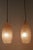Mid-Century Modern Mid-Century Modern Textured Glass Pendant Ceiling Lamps, 1960s, Set of 2 For Sale - Image 3 of 18
