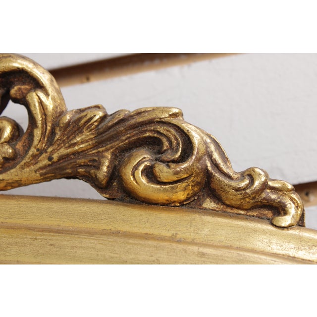 Moyer Gold Gilt Regency Style Large Wall Mirror For Sale In Philadelphia - Image 6 of 17