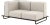 Copacabana Sofa with 1 Arm Right by Domkapa For Sale