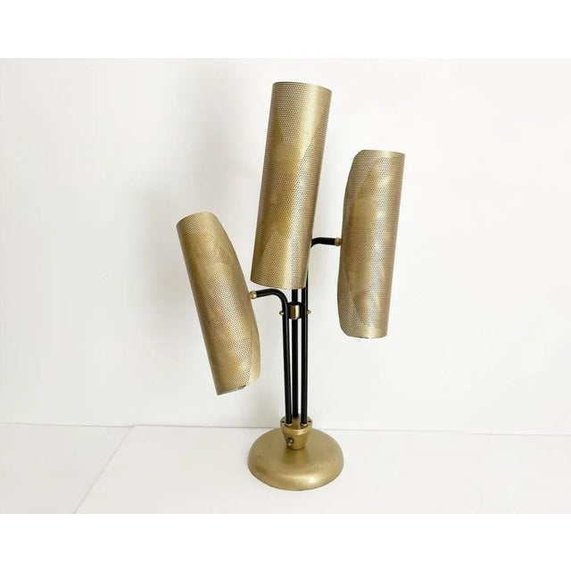 Mid-Century Modern 1960s Atomic Modern Three-Arm Lamp For Sale - Image 3 of 12