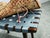 Mid-Century Beech Stool with Cushion from TON, Czechoslovakia, 1956 For Sale - Image 4 of 12