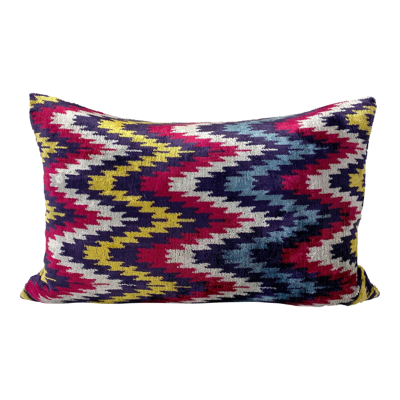 Laszlo Ikat Lumbar Pillow Chairish