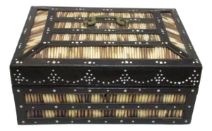 Antique Anglo Indian Quill Box