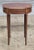 Wood 1990s Baker Colonial Williamsburg Federal Style Mahogany Oval Inlaid Side Table Rare For Sale - Image 7 of 10