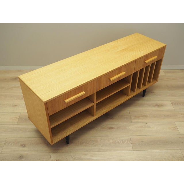 Vintage Scandinavian Oak Sideboard For Sale - Image 6 of 11