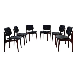 Danish Teak Dining Chairs, 1960s, Set of 6 For Sale