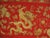 1870s Red Antique Chinese Silk & Gold Thread Embroidery Rug 5'5" X 5'6" Flatweave Carpet For Sale In New York - Image 6 of 6