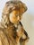 Antique Handcarved Praying Angel Sculpture For Sale In Miami - Image 6 of 10