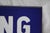 French Vintage Enamel metal Traffic sign Parking Blue White Street sign Wall decor Wall hanging France Original vintage...