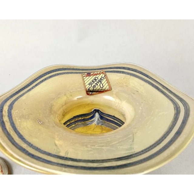 Mid-Century Modern Murano Glass Vases from Joska Studio, Germany, Set of 2 For Sale - Image 6 of 7