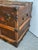 1910s Antique C. W. Weeks Steamer Trunk With Original Key, Circa 1910 For Sale - Image 5 of 11