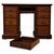 Early 20th Century Antique Edwardian Writing Desk in Mahogany For Sale - Image 3 of 12