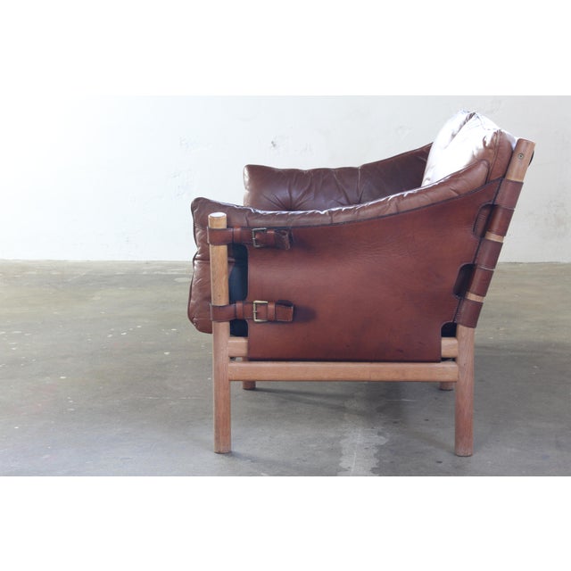 Vintage Ilona Lounge Sofa attributed to Arne Norell for Norrell Mobel AB, 1960s, 1970s For Sale - Image 6 of 10