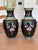 Pair Antique Cloisonné Vases is a timeless example of the genre, displaying a well-preserved, rich coloration and...
