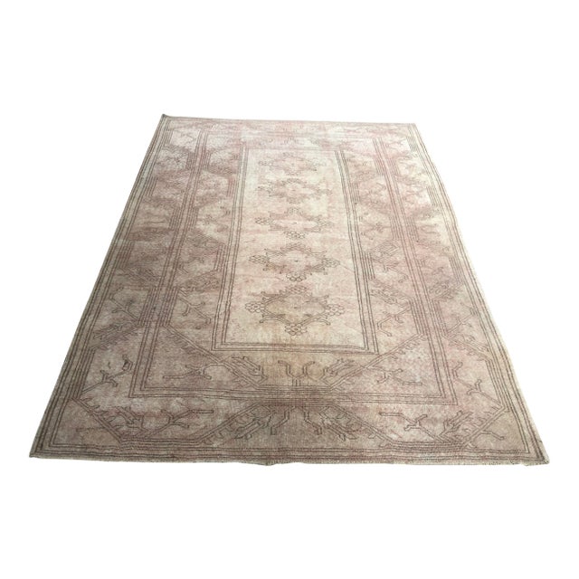 Vintage Handmade Tribal Rug For Sale