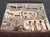 Vintage African Tapestry With Tribal Village, Wildlife and Hunting Scene For Sale - Image 4 of 15