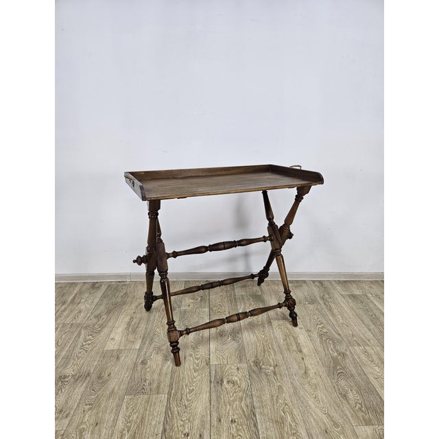 We present you an extremely stylish and functional piece of furniture - a "butler's table" in an eclectic style. It is a...