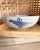 Ceramic Antique Blue & White Hand-Painted Porcelain Bowl With Fisherman Scene For Sale - Image 7 of 10