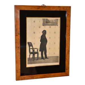 19th Century Framed Lithograph of Martin Van Buren