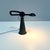 Vintage Italian Black Gaucho Desk Lamp by Studio P.E.R for Egoluce, 1980s For Sale - Image 6 of 13