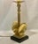 Brass 1970s Sarried, LTD Solid Brass Shell Candlestick Table For Sale - Image 8 of 13