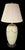 Vintage Wildwood Crackle Glaze Ceramic Urn Table Lamp With Ribbon Swag Motif For Sale - Image 10 of 10