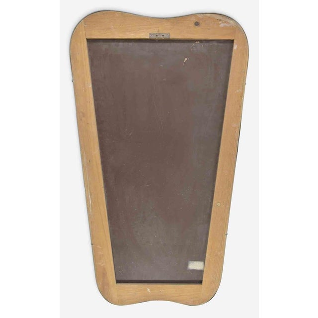 Mid-Century Brass Mirror, Italy For Sale - Image 4 of 5