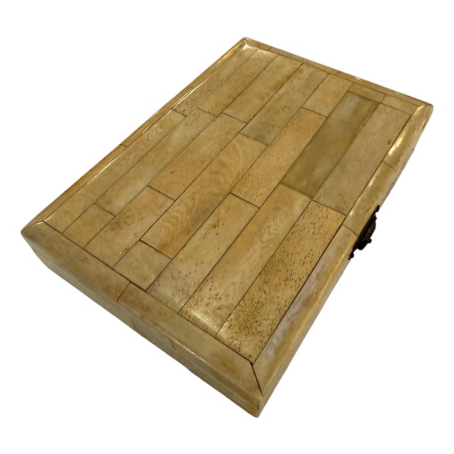 Decorative Box With Black Velvet Interior, 1970s For Sale