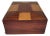 19th C Inlaid Wood Jewelry Box For Sale
