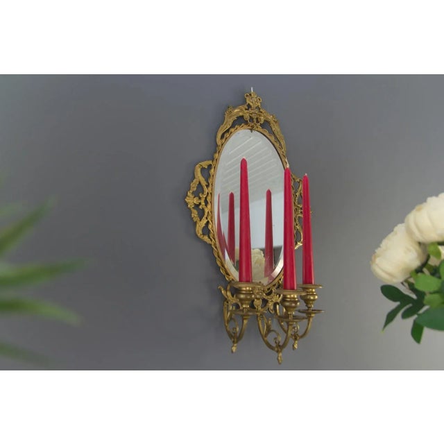 Vintage Neo-Classical French Mirror, 1920s For Sale - Image 12 of 18