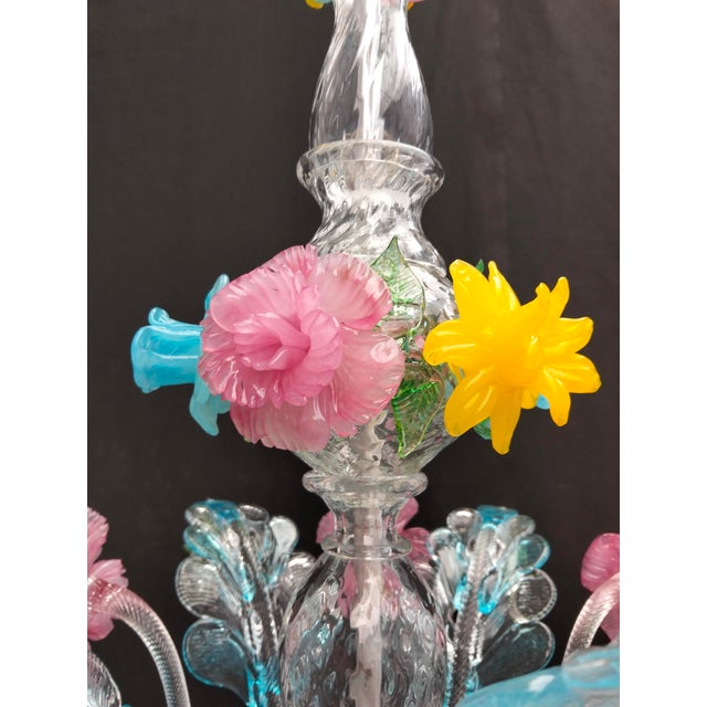 Vintage Chandelier in Murano Glass, 1980s For Sale - Image 17 of 18