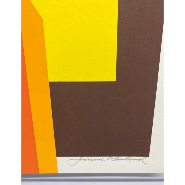 Modern 1970s Fanfare Serigraph by Frank Rowland For Sale - Image 3 of 7