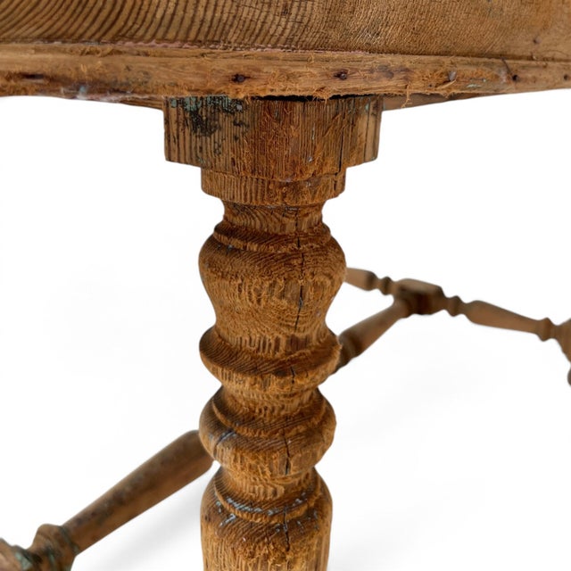 19th Century 19th Century French Gibier Table With White Marble Top From a Chateau For Sale - Image 5 of 10