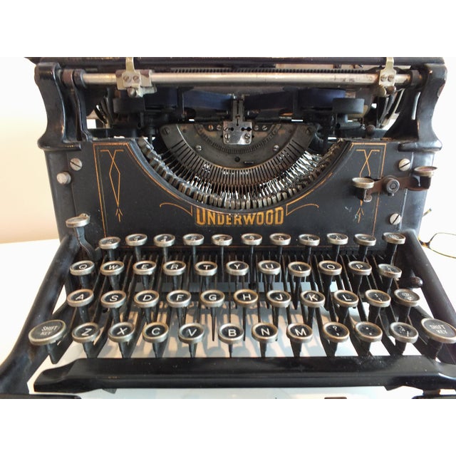 1913 Antique Underwood Typewriter No. 5 Chairish