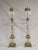 Vintage Crystal and Brass Column Table Lamps - Style of William Kessler Baccarat For Sale - Image 4 of 17