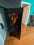 Vintage Chinese Chinoiserie Black Lacquer Armoire Cabinet For Sale - Image 14 of 14