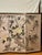 Chinoiserie Vintage Late 20th-Century Chinoiserie 4-Panel Folding Tabletop Screen - Bird and Bamboo Motif For Sale - Image 3 of 17