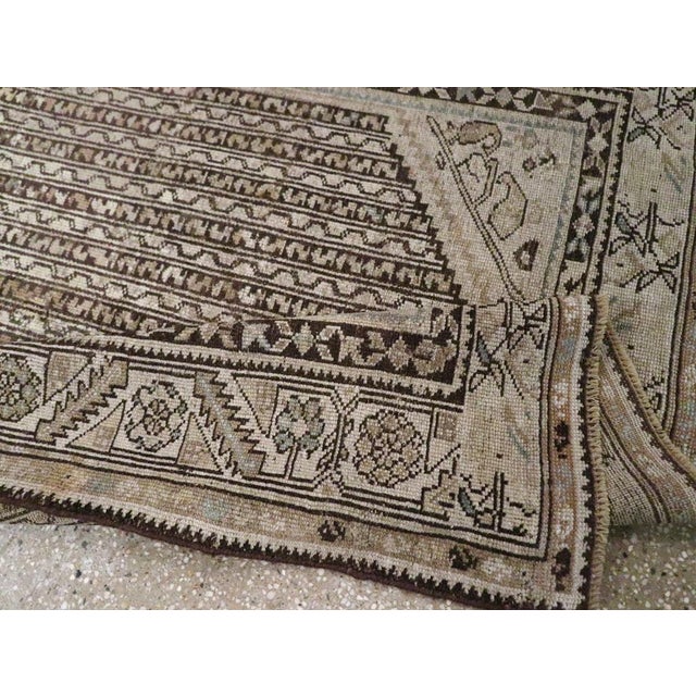 Textile Galerie Shabab Collection Early 20th Century Persian Kurdish Accent Rug For Sale - Image 7 of 8