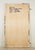 Wood Handcrafted Silver Glass Window Wall Mirror 31.625 X 57.375 In. For Sale - Image 7 of 7