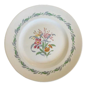 Vintage Royal Doulton " Fairfield " Pattern Dinner Plates S/4