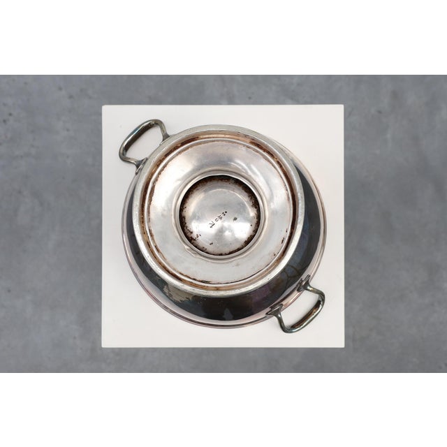 Art Deco Silverplated Champagne Cooler, France, 1920s For Sale - Image 10 of 12