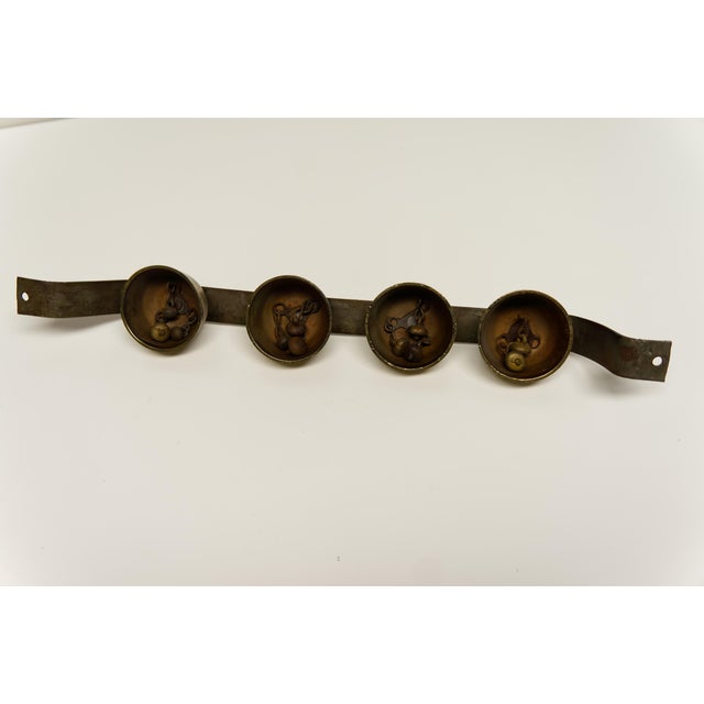 Early 20th Century Antique Brass Carriage Sleigh Bells For Sale - Image 5 of 7