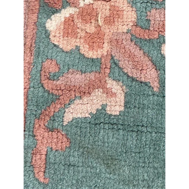 Small Chinese Art Deco Rug, 1960s For Sale - Image 4 of 13