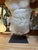 Antique White Gaddi's Torso, Plaster Bust, Copy in Scale 1/1 For Sale - Image 8 of 9