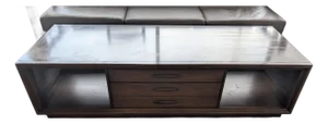 1960s Emphasis Attributed to Broyhill Premier Walnut Cocktail Table