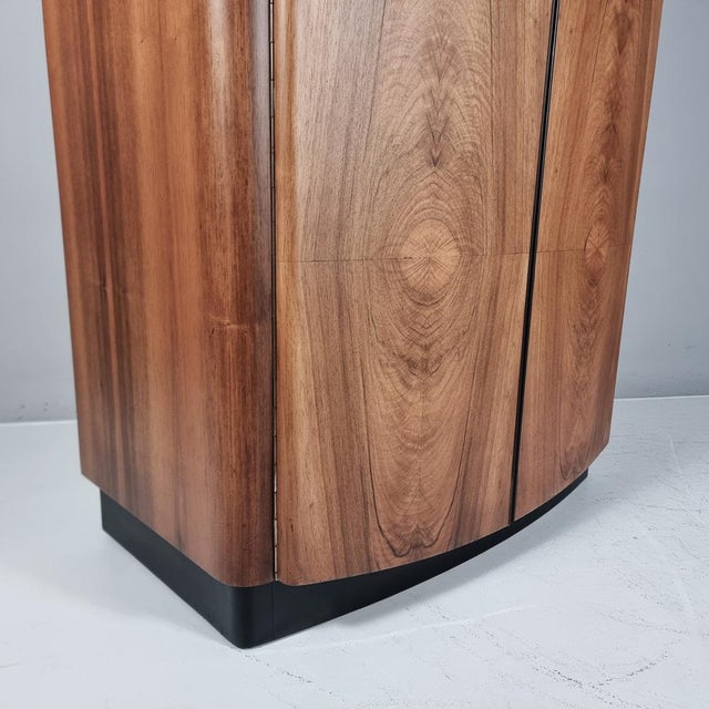 Art Deco Walnut Wardrobe by Jindrich Halabala, 1940s For Sale - Image 15 of 16